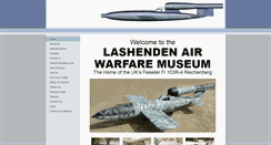 Desktop Screenshot of lashendenairwarfaremuseum.co.uk